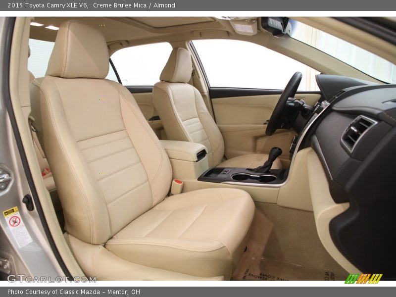 Front Seat of 2015 Camry XLE V6