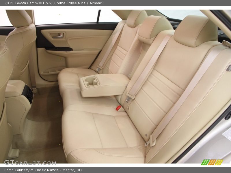 Rear Seat of 2015 Camry XLE V6