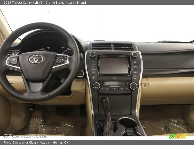 Dashboard of 2015 Camry XLE V6