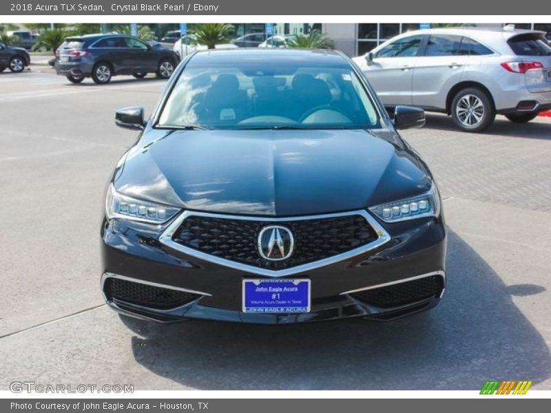 Crystal Black Pearl / Ebony 2018 Acura TLX Sedan