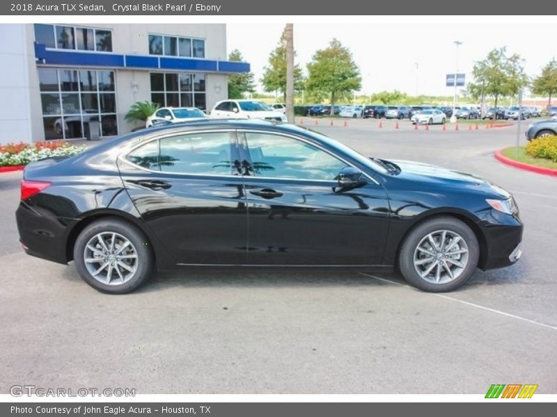 Crystal Black Pearl / Ebony 2018 Acura TLX Sedan