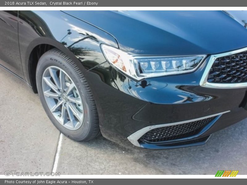 Crystal Black Pearl / Ebony 2018 Acura TLX Sedan