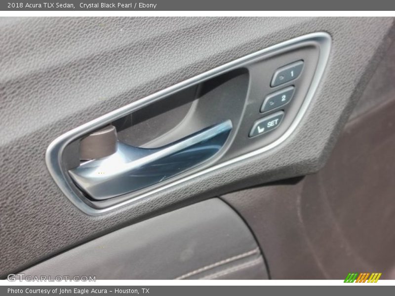 Crystal Black Pearl / Ebony 2018 Acura TLX Sedan