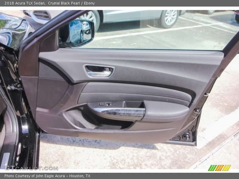 Crystal Black Pearl / Ebony 2018 Acura TLX Sedan