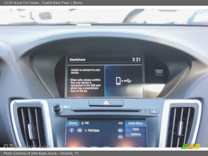 Crystal Black Pearl / Ebony 2018 Acura TLX Sedan
