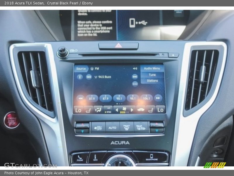 Crystal Black Pearl / Ebony 2018 Acura TLX Sedan