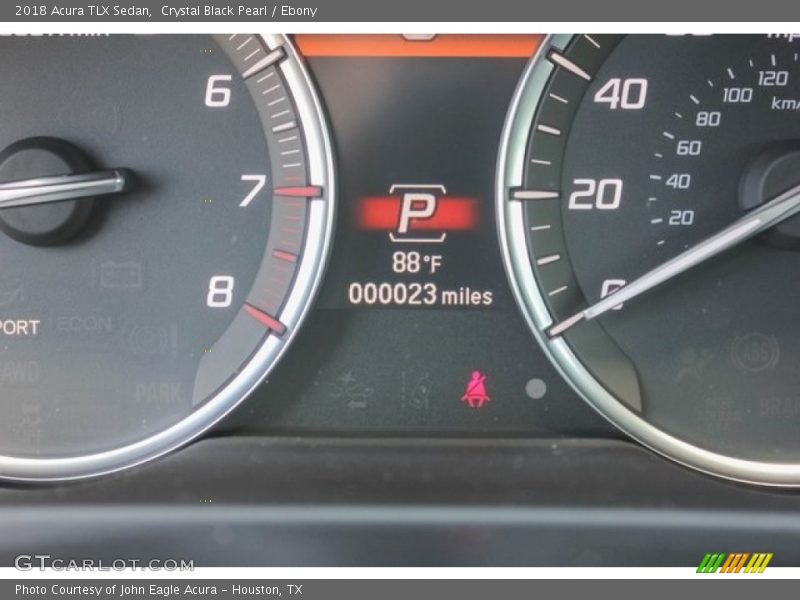 Crystal Black Pearl / Ebony 2018 Acura TLX Sedan