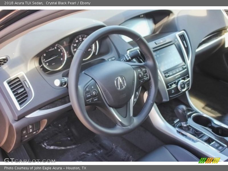 Crystal Black Pearl / Ebony 2018 Acura TLX Sedan