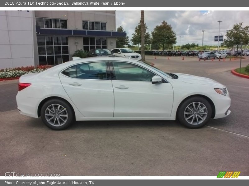 Bellanova White Pearl / Ebony 2018 Acura TLX Technology Sedan