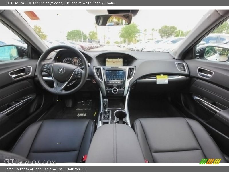 Bellanova White Pearl / Ebony 2018 Acura TLX Technology Sedan
