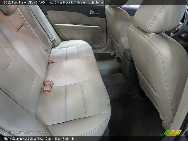 Ingot Silver Metallic / Medium Light Stone 2012 Ford Fusion SEL V6 AWD
