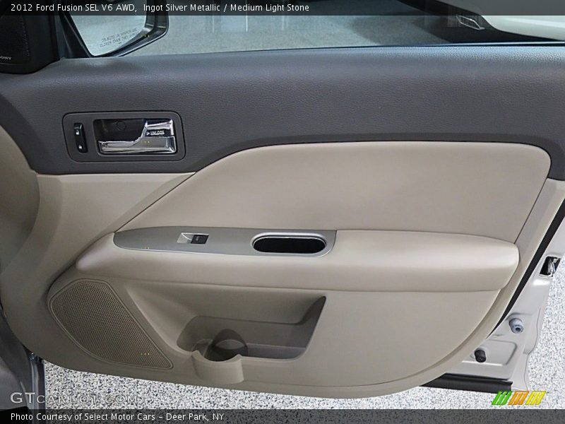 Ingot Silver Metallic / Medium Light Stone 2012 Ford Fusion SEL V6 AWD