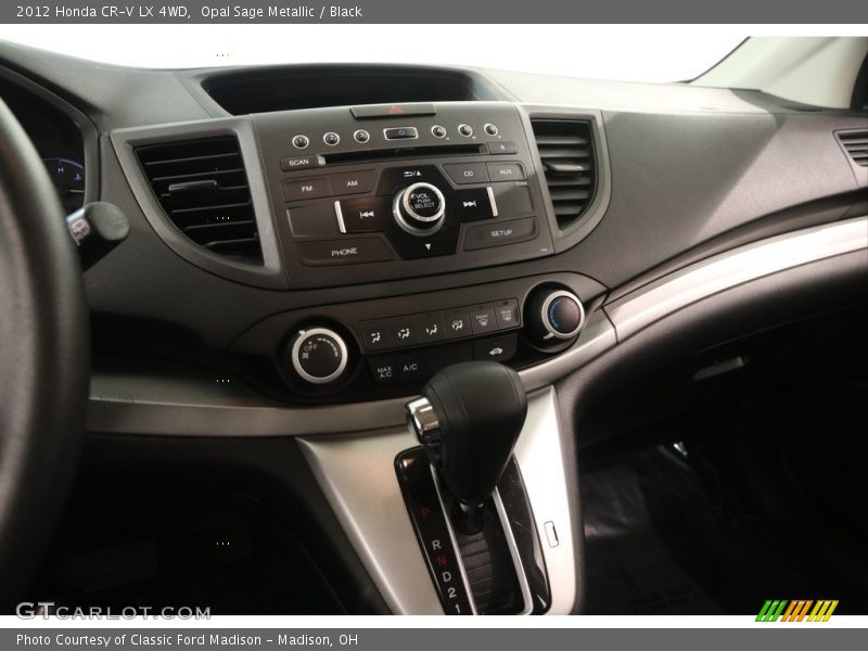 Opal Sage Metallic / Black 2012 Honda CR-V LX 4WD