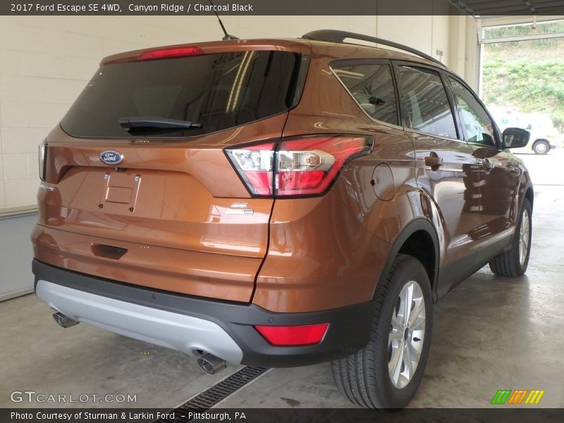 Canyon Ridge / Charcoal Black 2017 Ford Escape SE 4WD