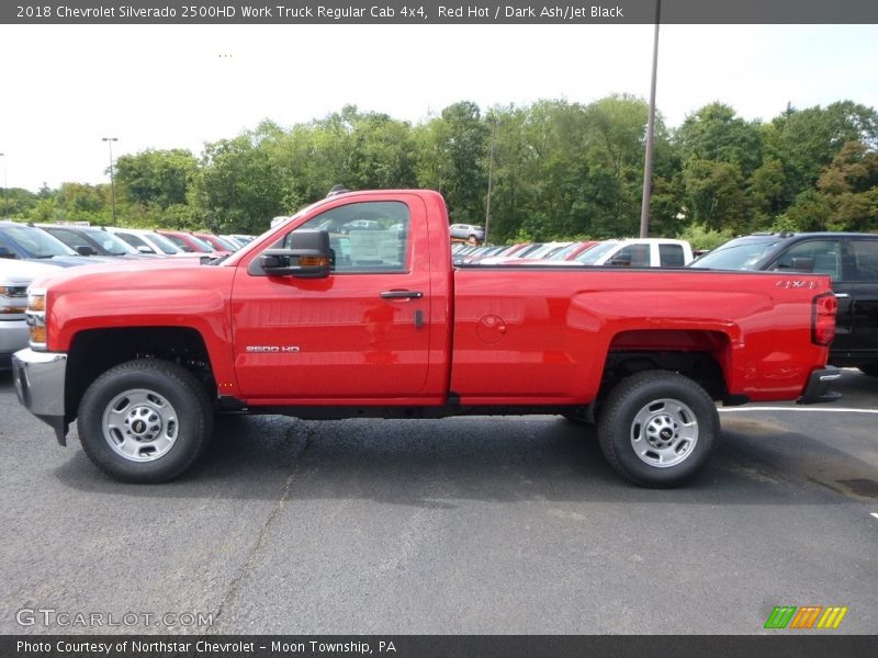  2018 Silverado 2500HD Work Truck Regular Cab 4x4 Red Hot