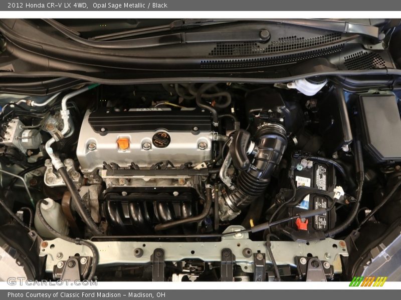 Opal Sage Metallic / Black 2012 Honda CR-V LX 4WD