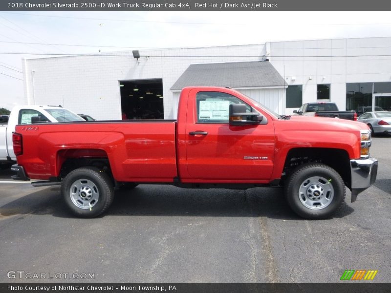  2018 Silverado 2500HD Work Truck Regular Cab 4x4 Red Hot