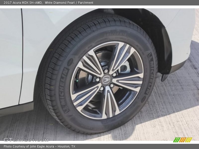 White Diamond Pearl / Parchment 2017 Acura MDX SH-AWD