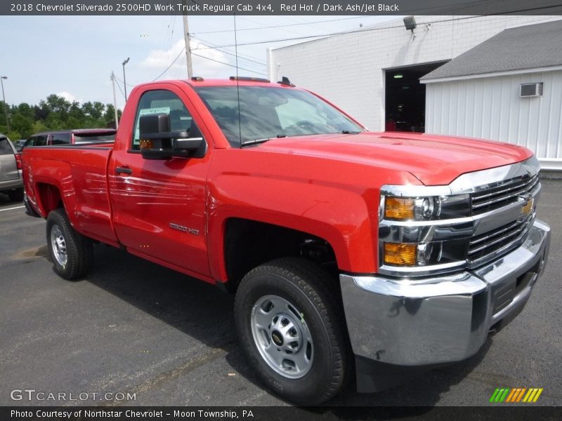  2018 Silverado 2500HD Work Truck Regular Cab 4x4 Red Hot