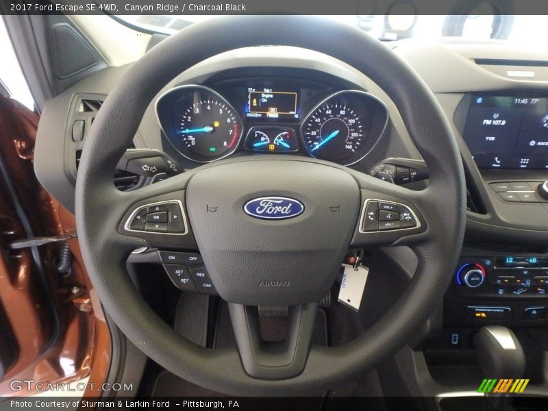 Canyon Ridge / Charcoal Black 2017 Ford Escape SE 4WD