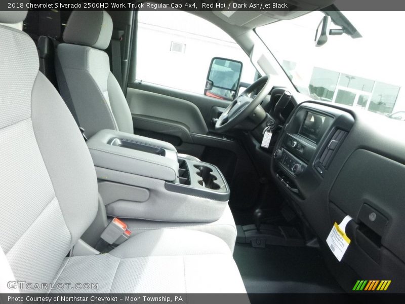 Red Hot / Dark Ash/Jet Black 2018 Chevrolet Silverado 2500HD Work Truck Regular Cab 4x4