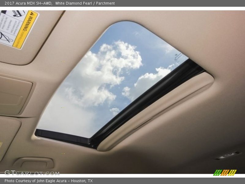 White Diamond Pearl / Parchment 2017 Acura MDX SH-AWD