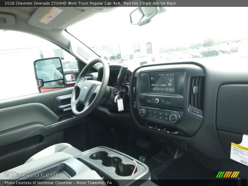 Red Hot / Dark Ash/Jet Black 2018 Chevrolet Silverado 2500HD Work Truck Regular Cab 4x4