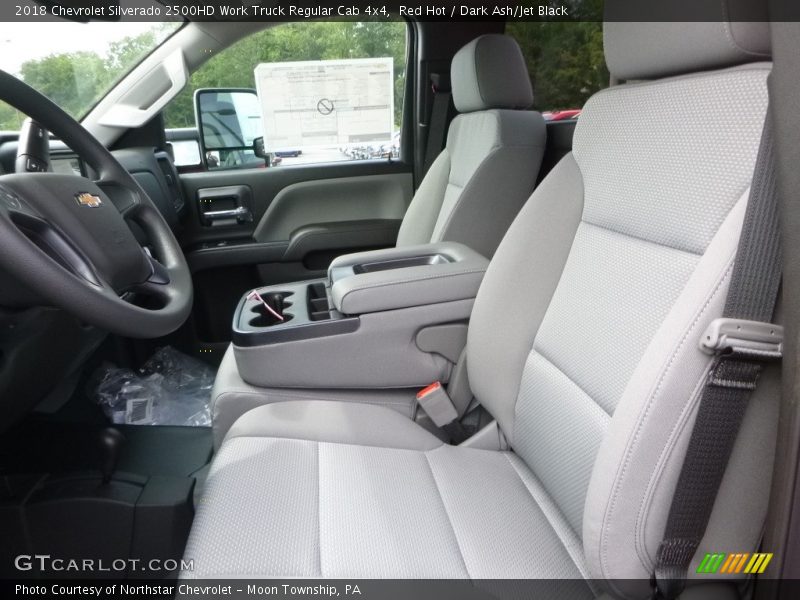 Front Seat of 2018 Silverado 2500HD Work Truck Regular Cab 4x4