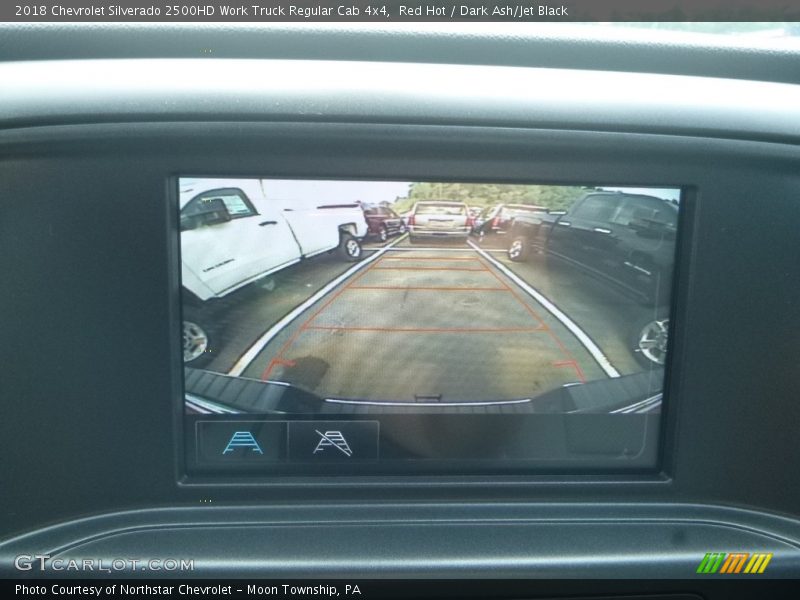 Red Hot / Dark Ash/Jet Black 2018 Chevrolet Silverado 2500HD Work Truck Regular Cab 4x4