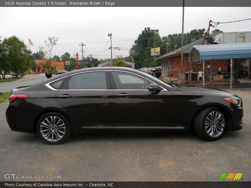 Manhattan Brown / Beige 2015 Hyundai Genesis 3.8 Sedan