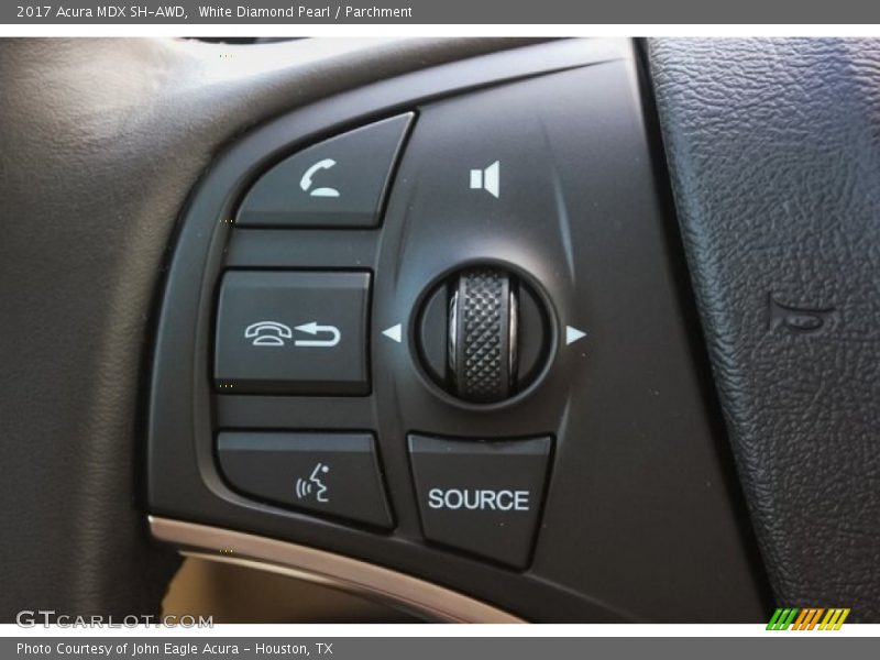 White Diamond Pearl / Parchment 2017 Acura MDX SH-AWD