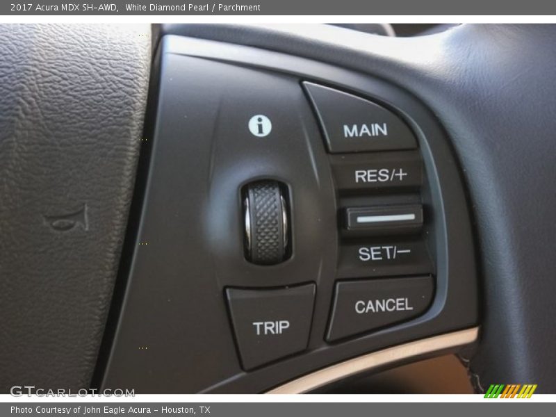 White Diamond Pearl / Parchment 2017 Acura MDX SH-AWD
