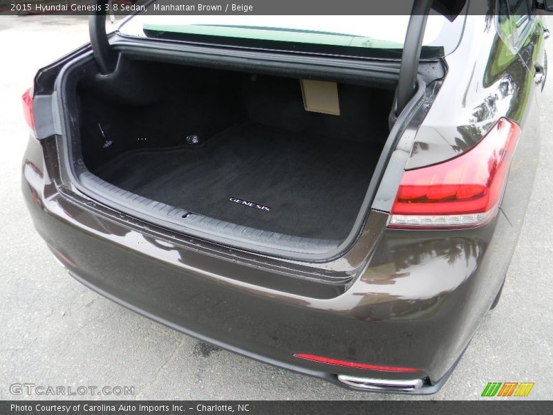 Manhattan Brown / Beige 2015 Hyundai Genesis 3.8 Sedan