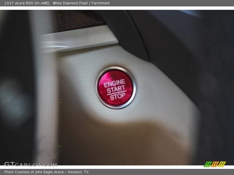 White Diamond Pearl / Parchment 2017 Acura MDX SH-AWD