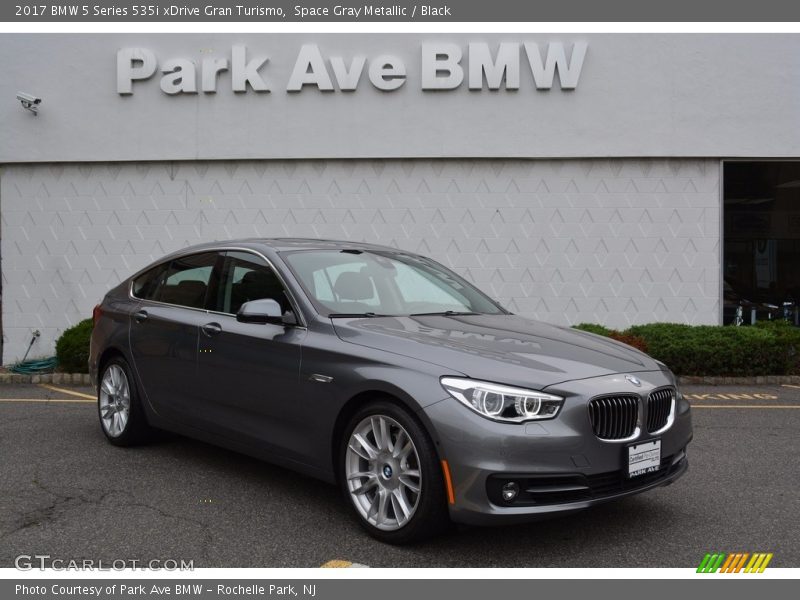 Space Gray Metallic / Black 2017 BMW 5 Series 535i xDrive Gran Turismo