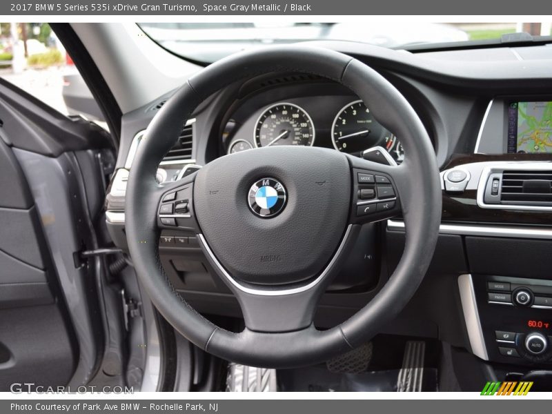 Space Gray Metallic / Black 2017 BMW 5 Series 535i xDrive Gran Turismo