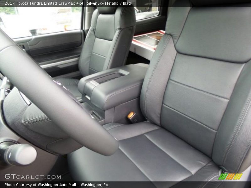 Silver Sky Metallic / Black 2017 Toyota Tundra Limited CrewMax 4x4