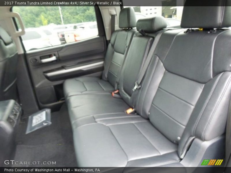 Silver Sky Metallic / Black 2017 Toyota Tundra Limited CrewMax 4x4