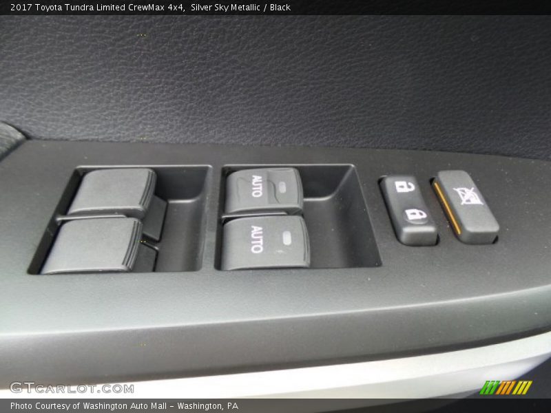 Silver Sky Metallic / Black 2017 Toyota Tundra Limited CrewMax 4x4