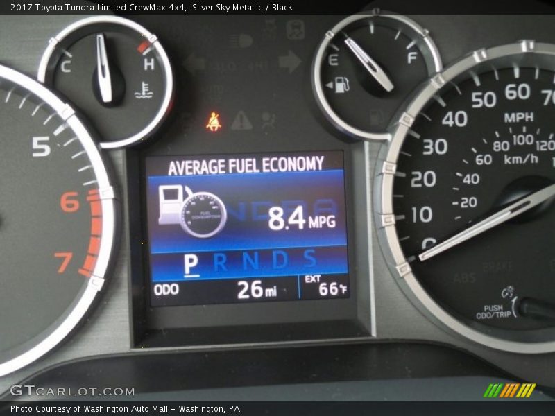 Silver Sky Metallic / Black 2017 Toyota Tundra Limited CrewMax 4x4