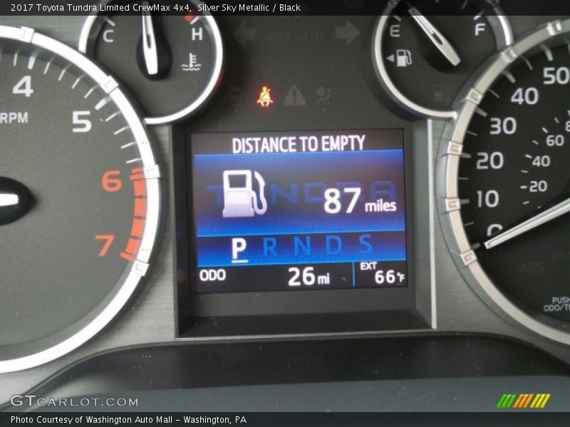 Silver Sky Metallic / Black 2017 Toyota Tundra Limited CrewMax 4x4