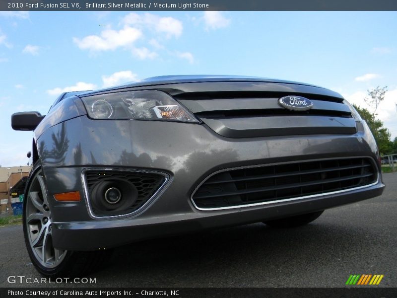 Brilliant Silver Metallic / Medium Light Stone 2010 Ford Fusion SEL V6