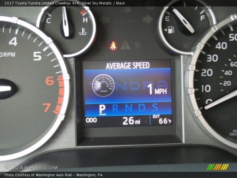 Silver Sky Metallic / Black 2017 Toyota Tundra Limited CrewMax 4x4