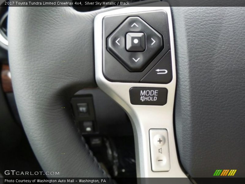 Silver Sky Metallic / Black 2017 Toyota Tundra Limited CrewMax 4x4