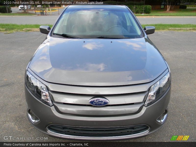 Brilliant Silver Metallic / Medium Light Stone 2010 Ford Fusion SEL V6