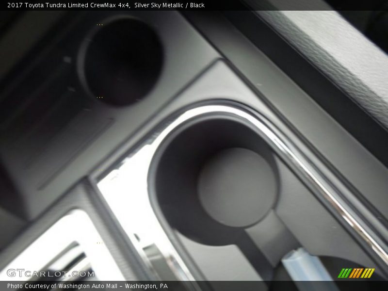 Silver Sky Metallic / Black 2017 Toyota Tundra Limited CrewMax 4x4