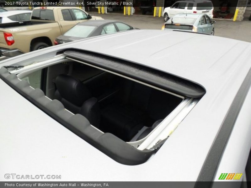 Silver Sky Metallic / Black 2017 Toyota Tundra Limited CrewMax 4x4