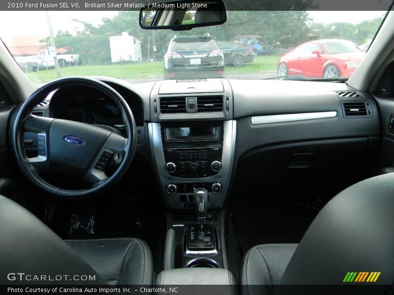 Brilliant Silver Metallic / Medium Light Stone 2010 Ford Fusion SEL V6