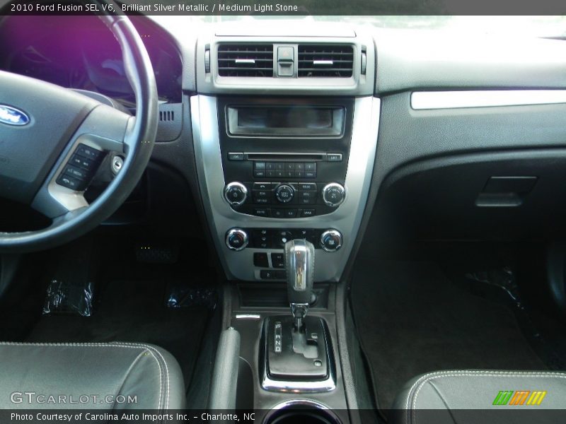 Brilliant Silver Metallic / Medium Light Stone 2010 Ford Fusion SEL V6