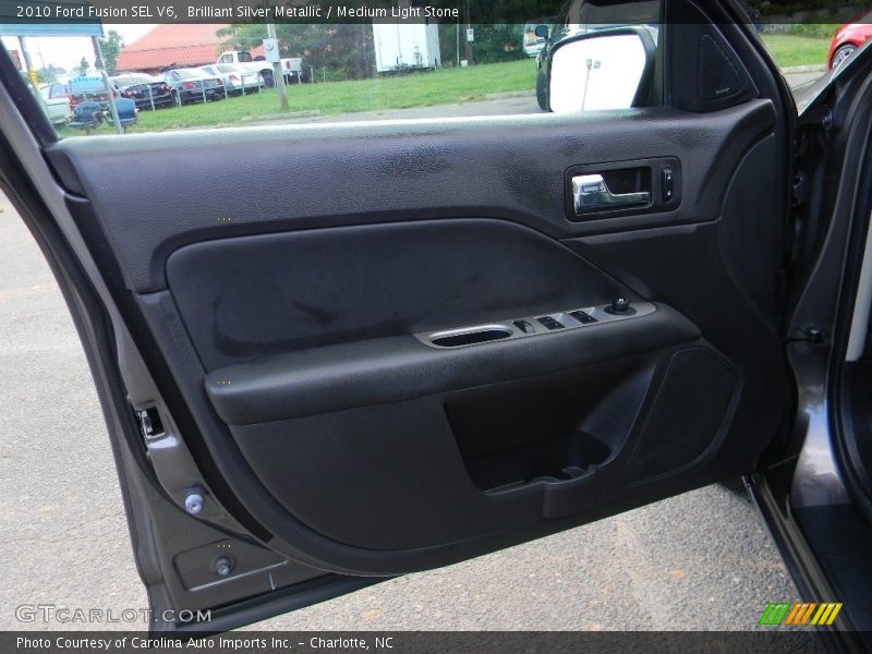 Brilliant Silver Metallic / Medium Light Stone 2010 Ford Fusion SEL V6